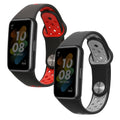 kwmobile Watch Strap for Huawei Band 6 & 6 Pro / Honor Band 7 & 6 Wristband Fitness Tracker Band Set Replacement Strap Smartwatch