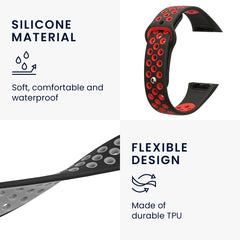 kwmobile Uhrenarmband für Huawei Band 6 & 6 Pro / Honor Band 7 & 6 Armband Fitnesstracker Band Set Ersatzarmband