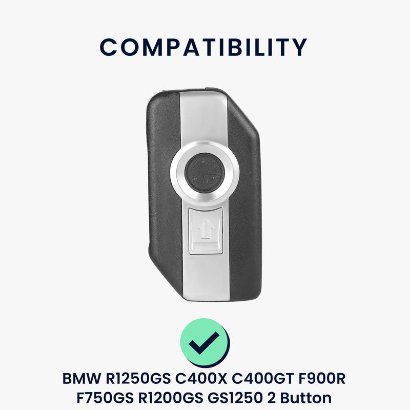 kwmobile Motorcycle Key Fob Cover compatible with BMW R1250GS C400X C400GT F900R F750GS R1200GS GS1250 Cover for Motorcycles