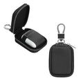 kwmobile In-Ear Headphone Case compatible with In-Ear Headphones Cover - Faux Leather Headphone Protective Case - Internal Dimensions 6 x 5 cm
