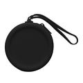 kwmobile In-Ear Kopfhörer Case kompatibel mit in-ear Headphones Hülle - Headphones Schutzhülle aus Silikon - Innenmaße 7 x 7 cm - Schwarz Schwarz  