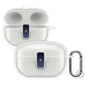 kwmobile Hülle kompatibel mit Sony WF-1000XM5 - Hardcover Schutzhülle Etui Case Cover Kopfhörer - Transparent Transparent  [dsg01]
