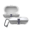 kwmobile Hülle kompatibel mit TOZO Open Buds - Hardcover Schutzhülle Etui Case Cover Kopfhörer - Transparent Transparent  [dsg01]