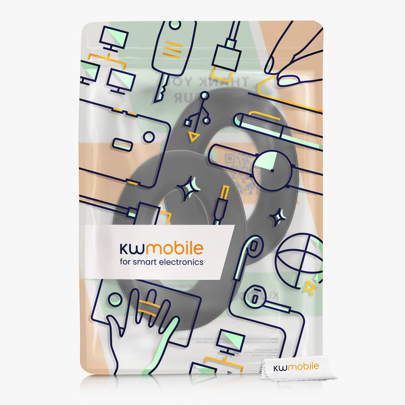kwmobile Ear Pads for Sennheiser HD 559 / HD 569 / HD599 / HD599 SE Ear Cushion Replacement Headphone Spare Parts with Cooling Effect