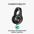 kwmobile Ear Pads for Sennheiser HD 559 / HD 569 / HD599 / HD599 SE Ear Cushion Replacement Headphone Spare Parts with Cooling Effect