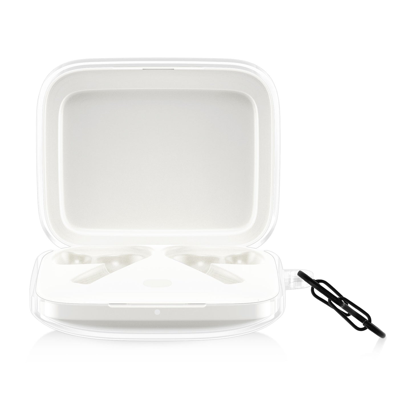 kwmobile Hülle für OnePlus Buds Pro 2 Case - TPU Silikon Schutzhülle - Kopfhörer Cover - Transparent Transparent  