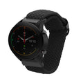 kwmobile Armband kompatibel mit Xiaomi Watch S4/S4 Sport/S3/S2/Watch S1 Active/Redmi Watch 5 Active - Nylon Fitnesstracker Sportarmband Band in Schwarz - Innenmaße von 14 - 22 cm Schwarz  