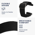 kwmobile Strap compatible with Xiaomi Redmi Watch 3 Active Fitness Tracker Sports Strap Band - Inner Dimensions from 14 - 22 cm