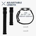 kwmobile Strap compatible with Xiaomi Redmi Watch 3 Active Fitness Tracker Sports Strap Band - Inner Dimensions from 14 - 22 cm
