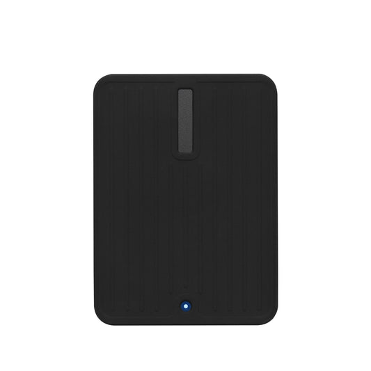 kwmobile Hülle kompatibel mit Canvio Basics A5 SSD (1TB / 2TB) Festplatte - Silikon Schutzhülle für portable SSD - in Schwarz Schwarz  