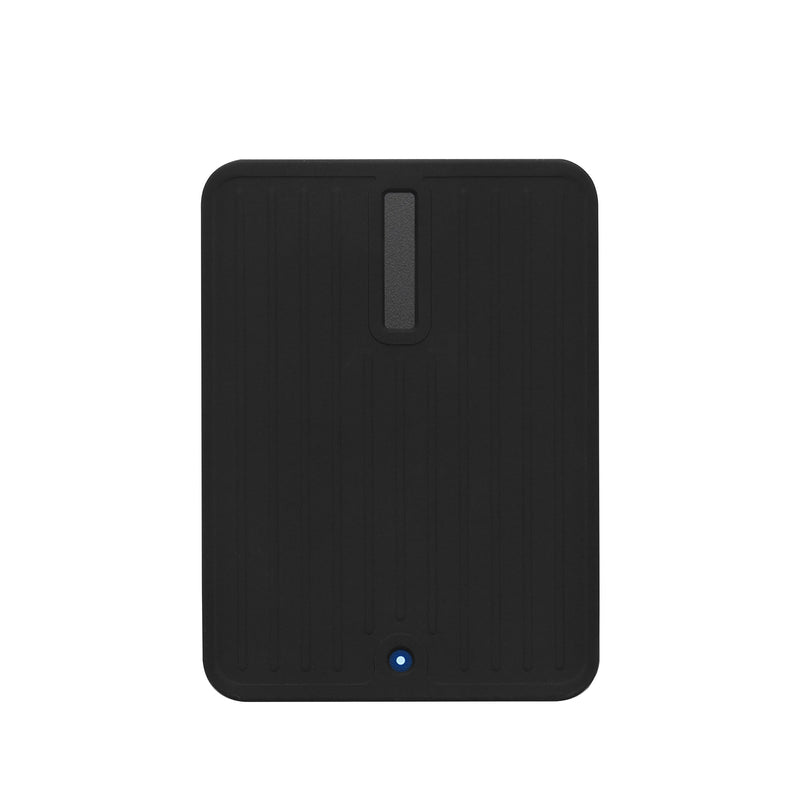 kwmobile Hülle kompatibel mit Canvio Basics A5 SSD (1TB / 2TB) Festplatte - Silikon Schutzhülle für portable SSD - in Schwarz Schwarz  