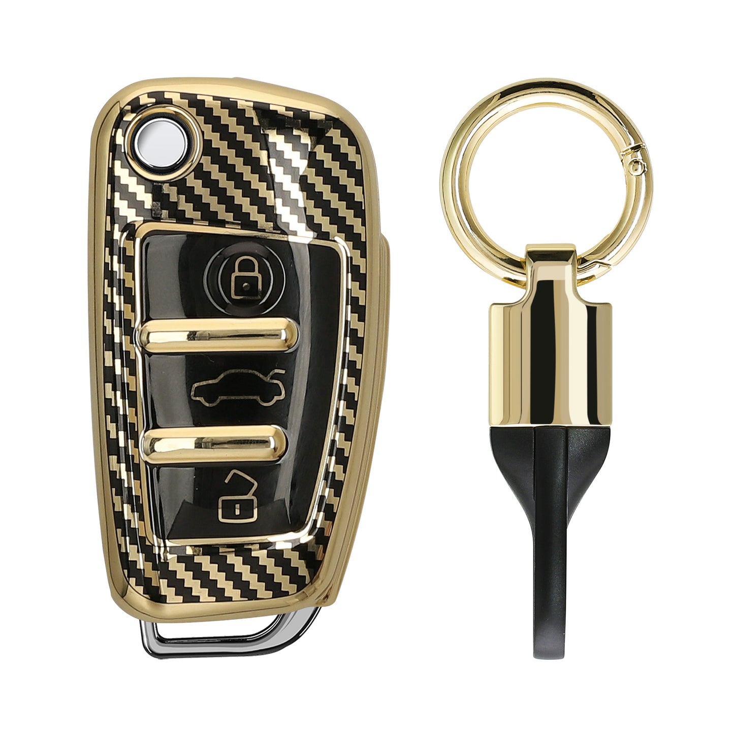 Case for Audi 3-Button Folding Key