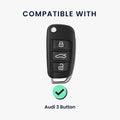Case for Audi 3-Button Folding Key