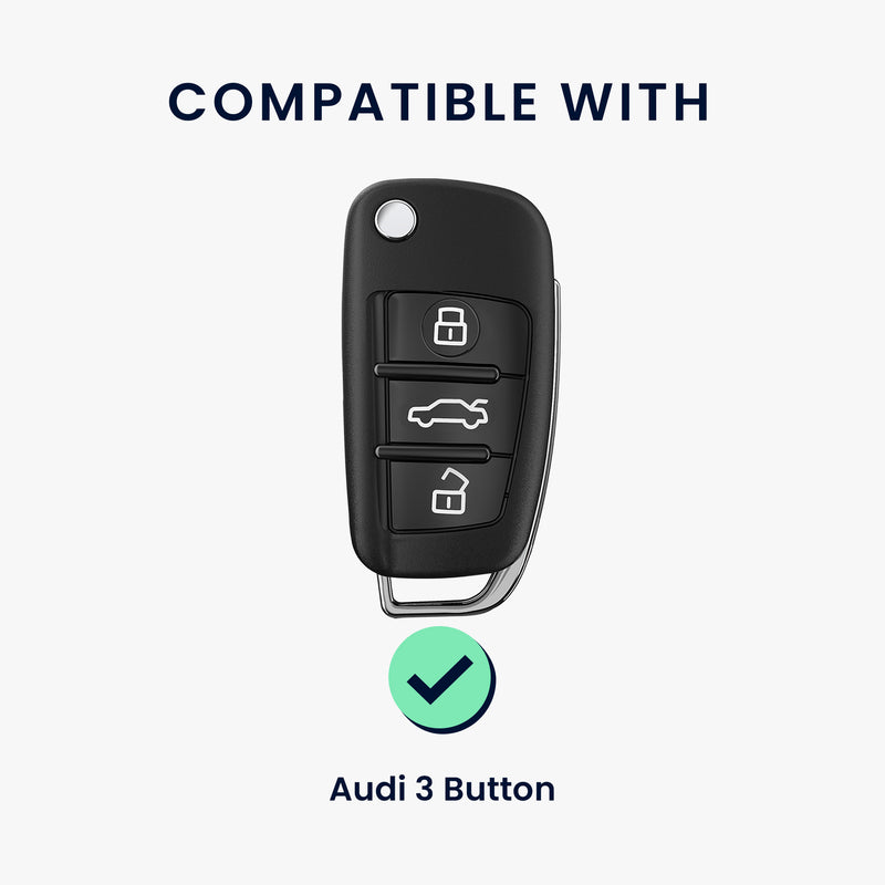 Case for Audi 3-Button Folding Key