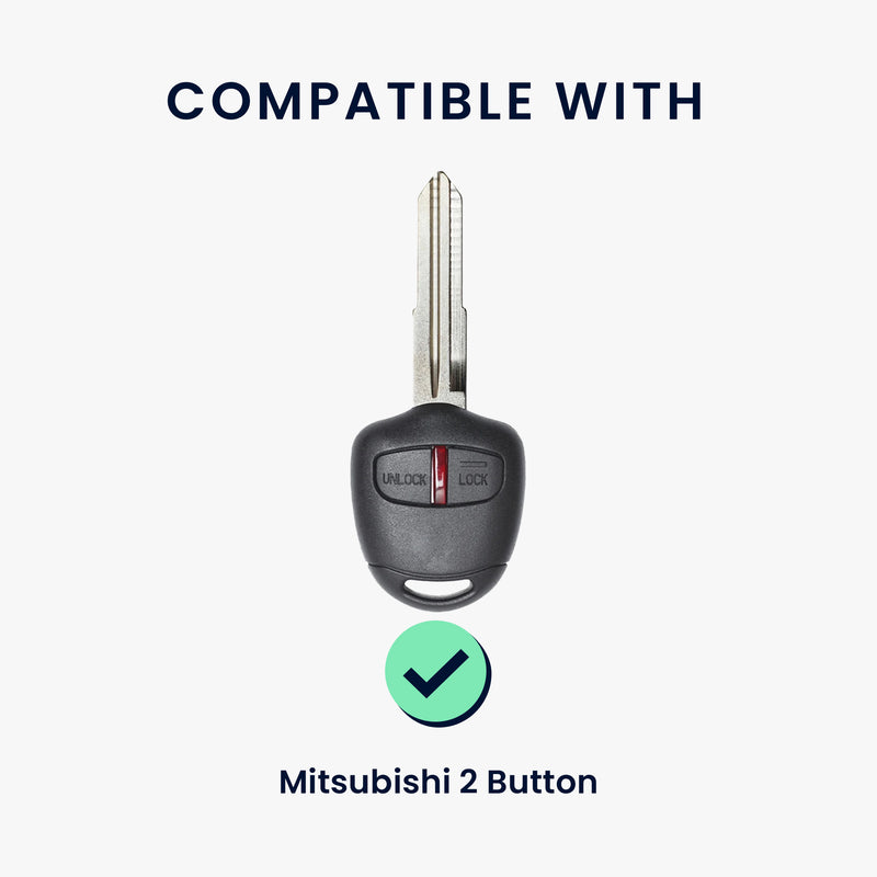 Case for Mitsubishi 2-Button Car Key