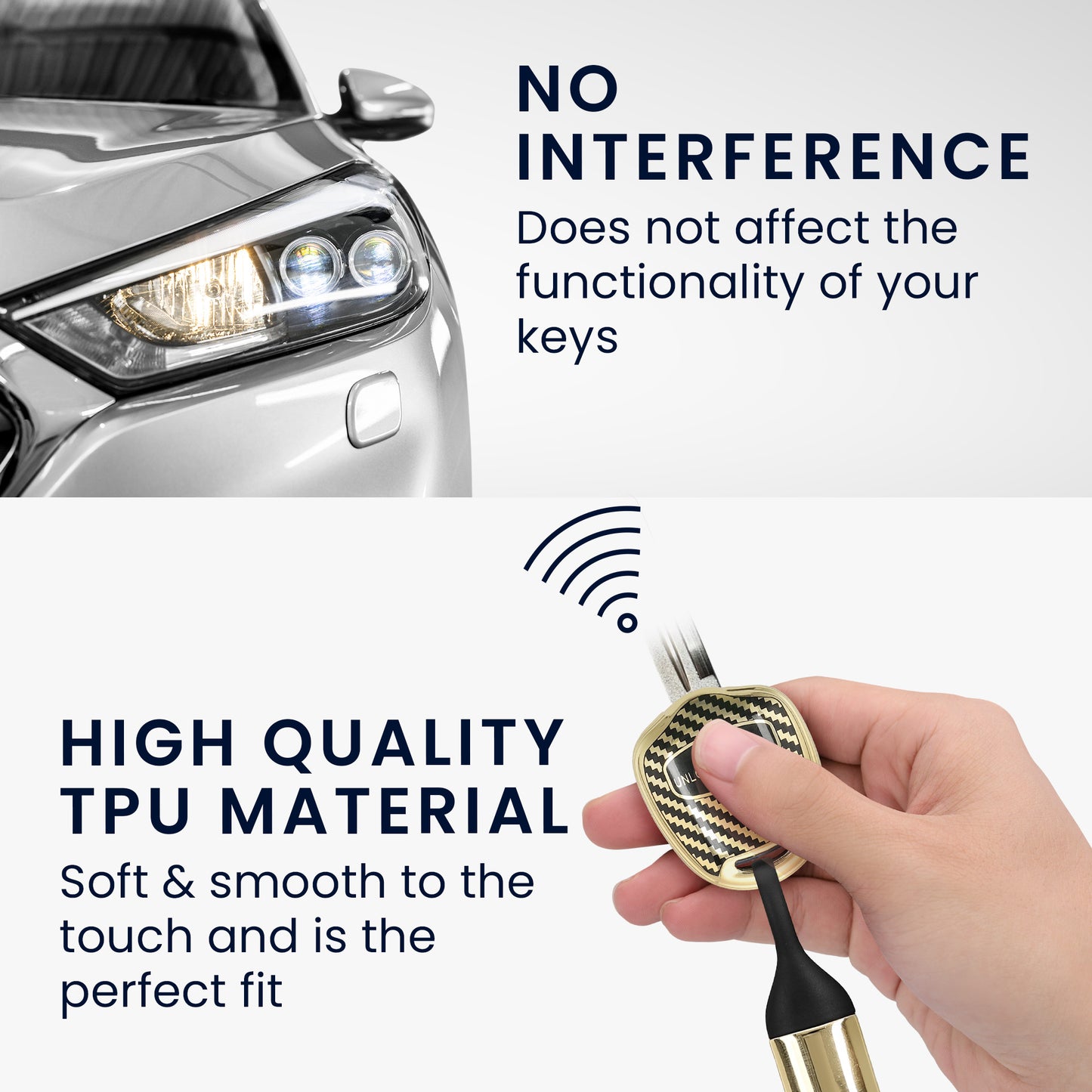 Case for Mitsubishi 2-Button Car Key