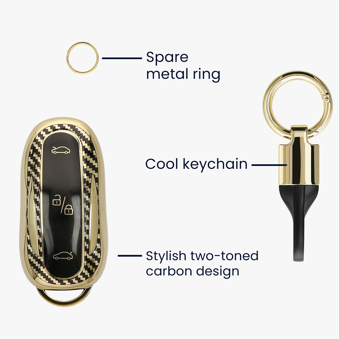 Tesla Model X Car Key Fob Cover
