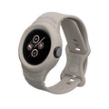 kwmobile Sport Bracelet compatible with Google Pixel Watch 2 / Pixel Watch 1 - Strap for Fitness Tracker - with Protective Bumper
