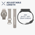kwmobile Sport Bracelet compatible with Google Pixel Watch 2 / Pixel Watch 1 - Strap for Fitness Tracker - with Protective Bumper