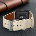 kwmobile Genuine Leather Watch Strap for Samsung Galaxy Fit 3 Strap Replacement Band for Fitness Tracker Smartwatch