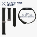 kwmobile Silicone Watch Strap for Samsung Galaxy Fit 3 Strap Replacement Strap for Fitness Tracker Replacement Strap Smartwatch