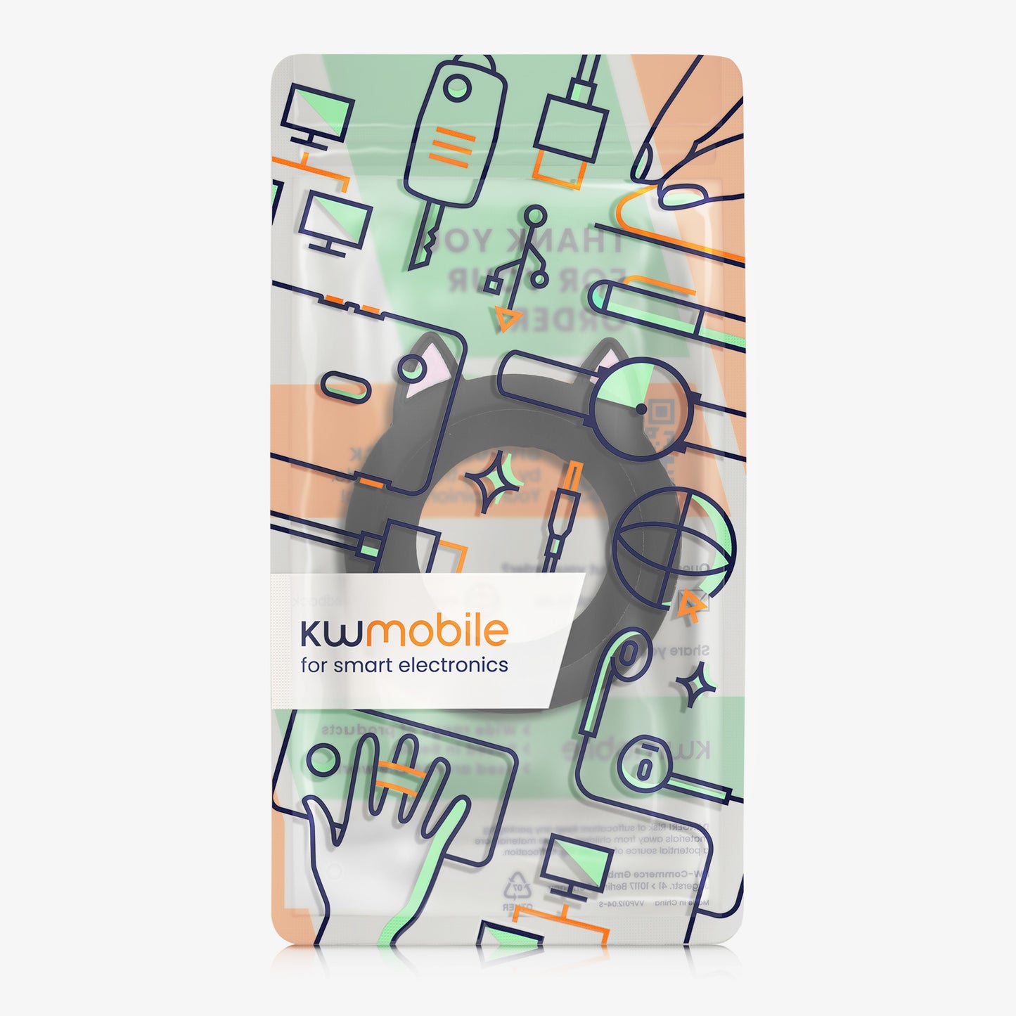 kwmobile Protective Case Compatible with Huawei Watch GT3 42mm Case Cover without Screen Protector