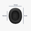 kwmobile Ear Pads for JBL Tune 770NC / 770 / 720BT / 720 Earpad Replacement Headphone Spares Over Ear Headphones