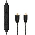 kwmobile Headphone Cable for Shure SE215 / SE315 / SE425 / SE535 / SE846 / UE900 - Replacement Cable 120 cm Microphone Volume Control - 3.5mm Jack