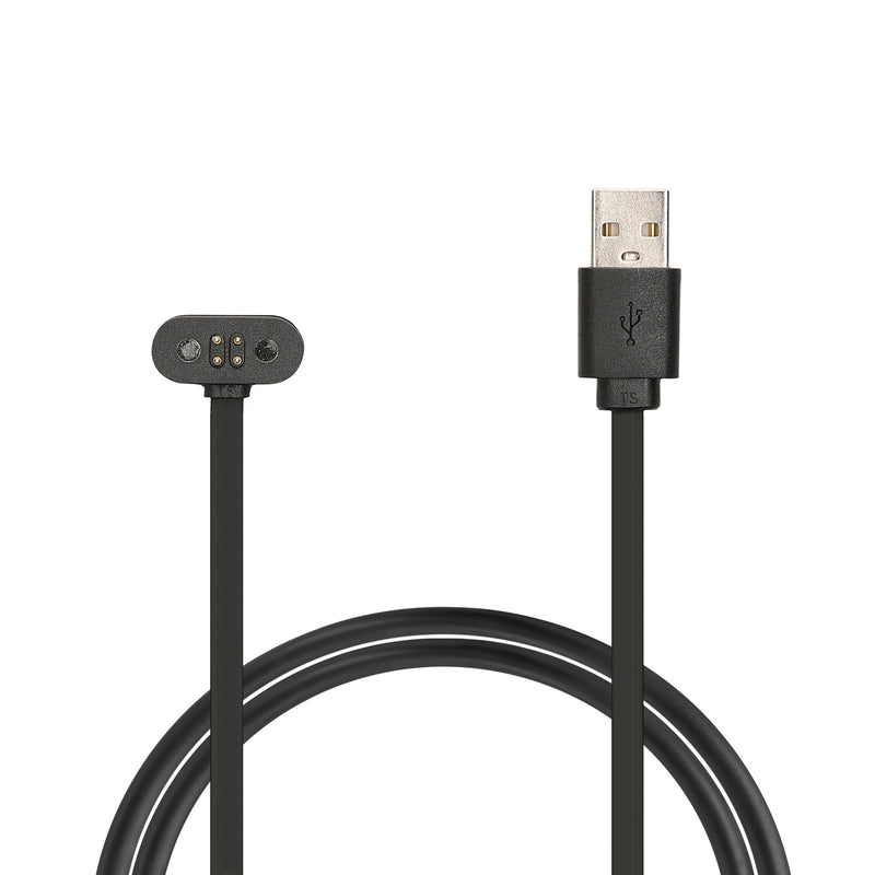 kwmobile Compatible for Mojawa RunPlus USB Charging Cable Charger for Smartwatch Fitness Tracker Replacement Cable