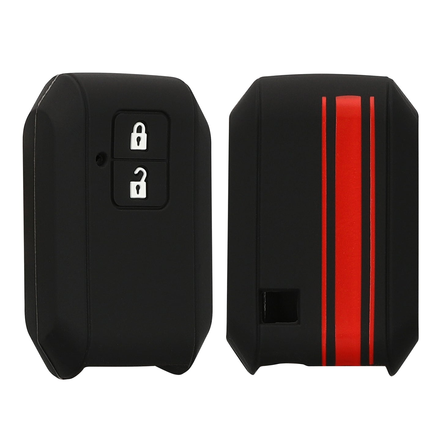 kwmobile Car Key Cover Compatible with Suzuki 2-Button Car Key Keyless Go Cover