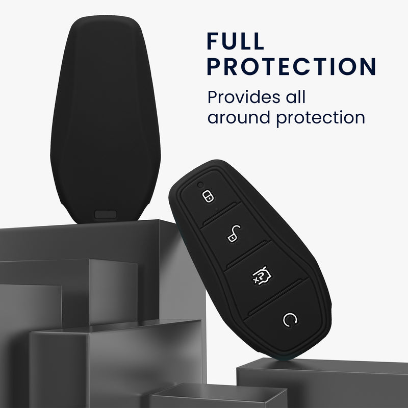 kwmobile Car Key Cover compatible with BYD Atto 3 / Sealion / Han / Tang / Dolphin / Seal