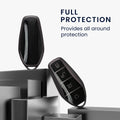 kwmobile Car Key Cover compatible with BYD Atto 3 / Sealion / Han / Tang / Dolphin / Seal - Silicone Key Fob Cover