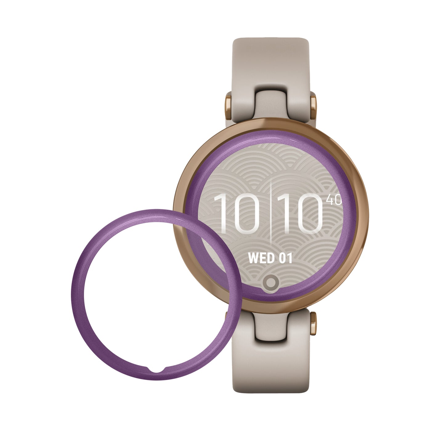 kwmobile 2x Transparente Displayschutzfolie kompatibel mit Garmin Lily Sport Folie - Schutzfolie für Fitness Tracker - robuster Displayschutz Transparent  [dsg01]