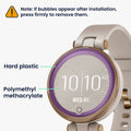kwmobile Screen Protector Compatible with Garmin Lily Sport Film Protective Film for Fitness Tracker Robust Screen Protection