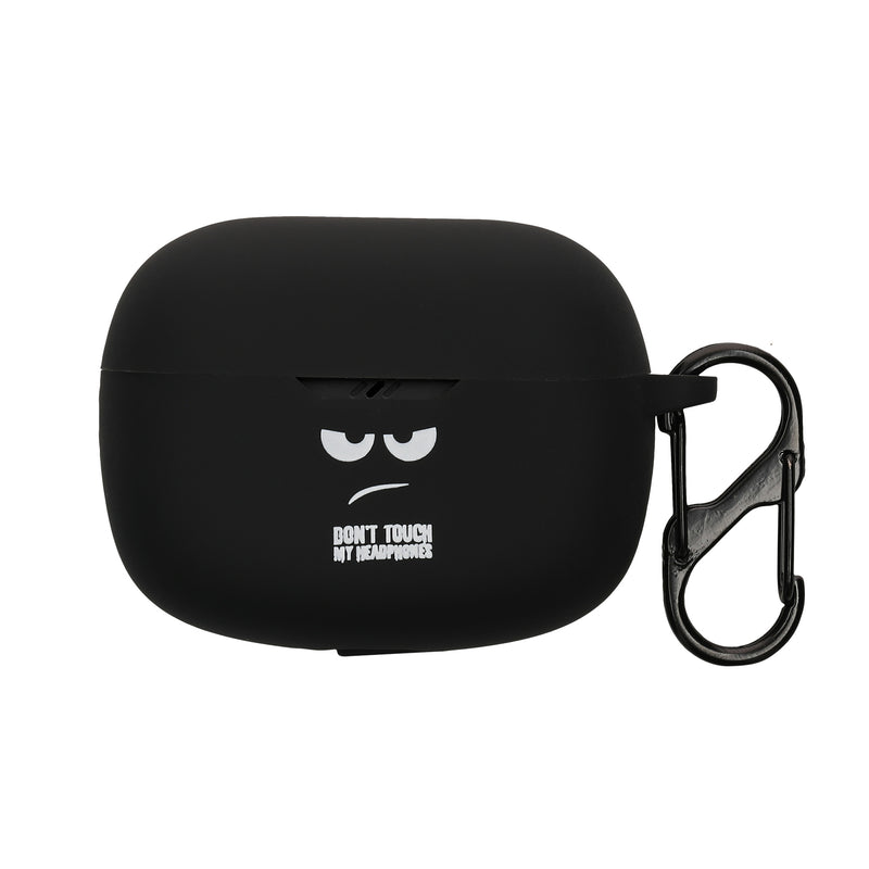 kwmobile Hülle kompatibel mit JBL Wave Beam / Beam 2 / Wave 200TWS Hülle - Silikon Kopfhörer Schutzhülle Case Cover Weiß Schwarz Schwarz Weiß  [dsg01]