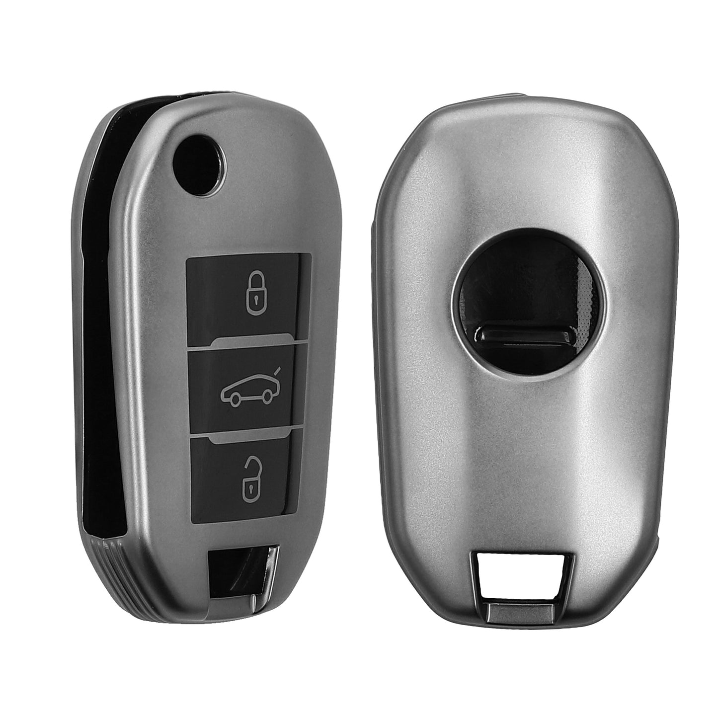 Silicone Cover compatible with Peugeot Citroen Car Key