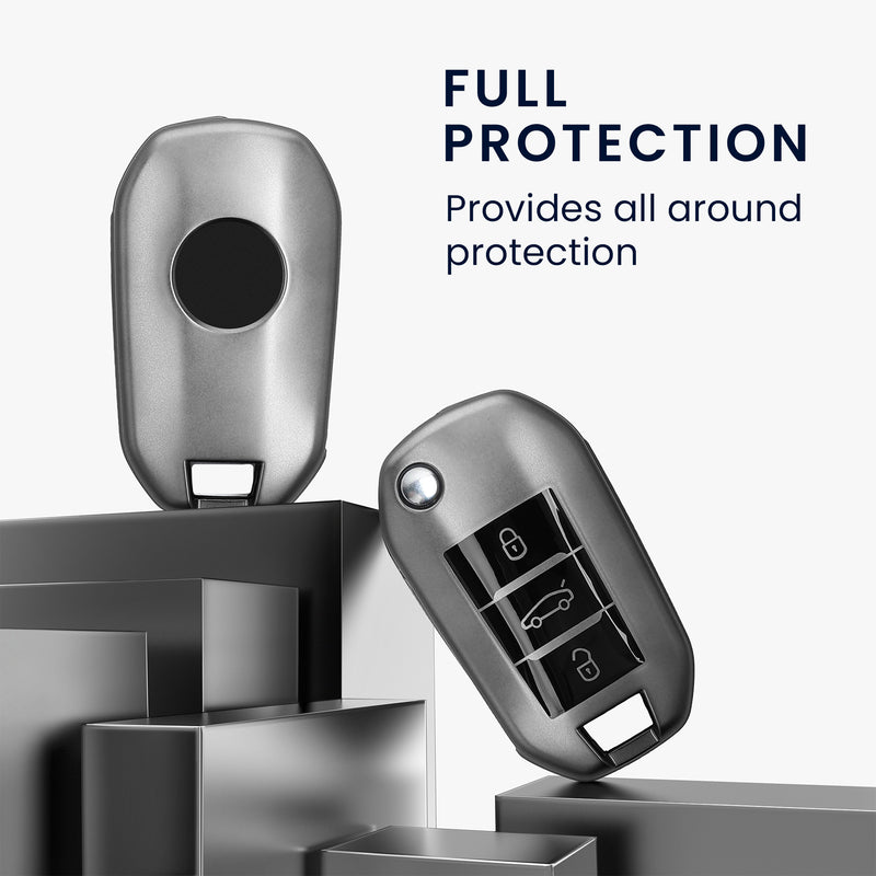 Silicone Cover compatible with Peugeot Citroen Car Key