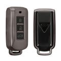 kwmobile Car Key Cover Compatible with Mitsubishi 3-Button Car Key - Silicone Protective Case