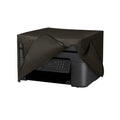 kwmobile Cover kompatibel mit Epson Workforce WF-2930 - Tasche Hülle Drucker - Staubschutzhülle Schutzhaube Schutzhülle - Dunkelgrau Dunkelgrau  