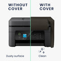 kwmobile Cover compatible with Epson Workforce WF-2930 - Bag Case Printer - Dust Cover Protective Hood Protective Case