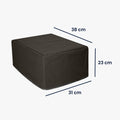 kwmobile Cover compatible with Epson Workforce WF-2930 - Bag Case Printer - Dust Cover Protective Hood Protective Case