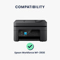 kwmobile Cover compatible with Epson Workforce WF-2930 - Bag Case Printer - Dust Cover Protective Hood Protective Case