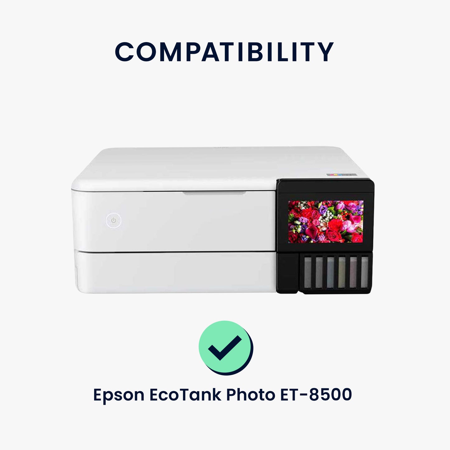 kwmobile Cover compatible with Epson EcoTank Photo ET-8500 - Printer Bag Case - Dust Cover Protective Hood Protective Sleeve