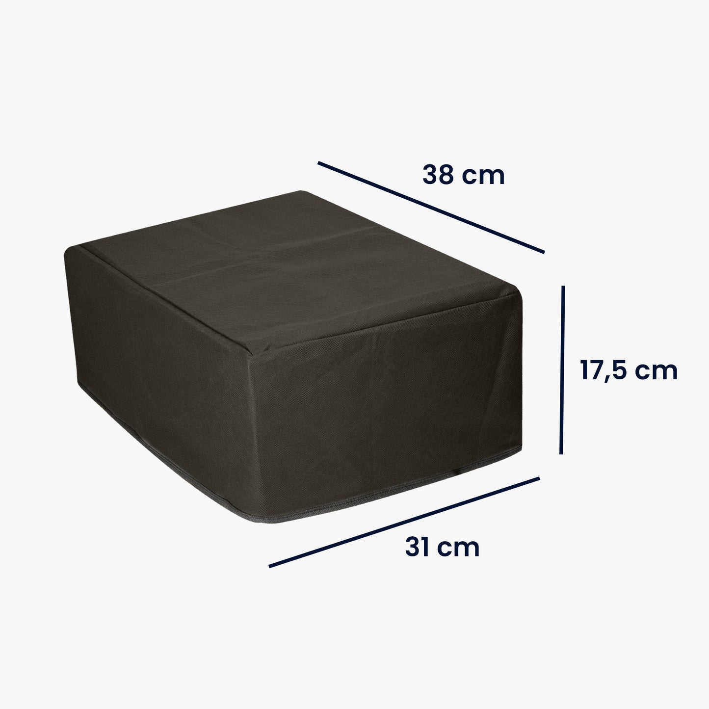 kwmobile Cover Compatible with Epson Expression Home XP-3200 / XP-4200 / XP-4205 - Printer Bag Case - Dust Cover Protective Hood Protective Sleeve