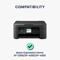 kwmobile Cover Compatible with Epson Expression Home XP-3200 / XP-4200 / XP-4205 - Printer Bag Case - Dust Cover Protective Hood Protective Sleeve