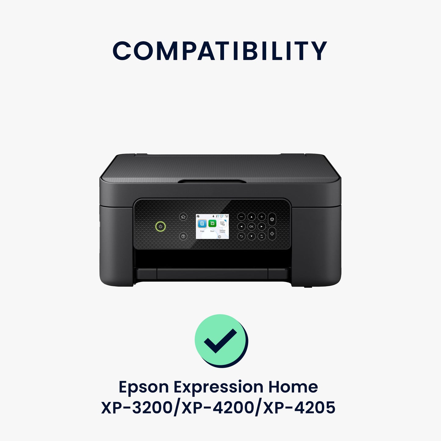 kwmobile Cover Compatible with Epson Expression Home XP-3200 / XP-4200 / XP-4205 - Printer Bag Case - Dust Cover Protective Hood Protective Sleeve