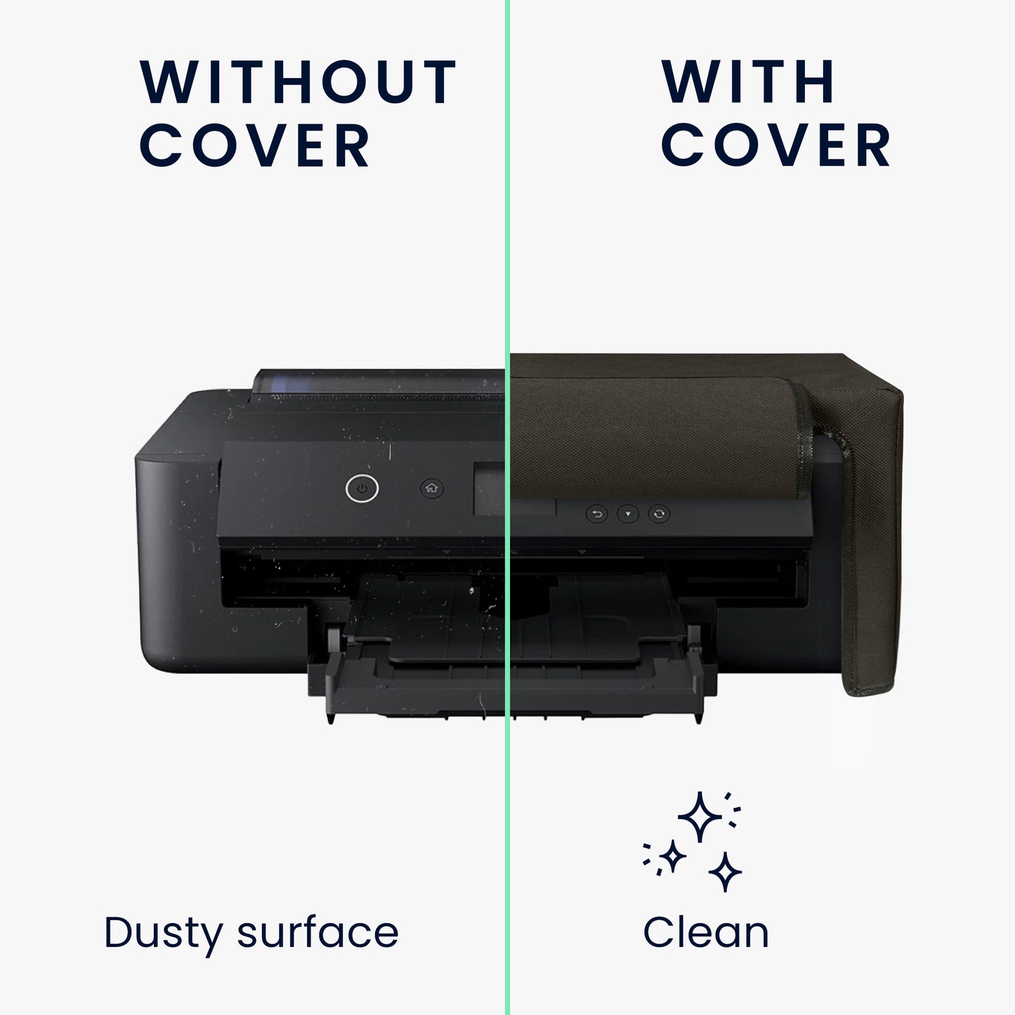 kwmobile Cover compatible with Epson Expression Photo HD XP-15000 - Printer Cover Case - Dust Protection Cover Protective Hood