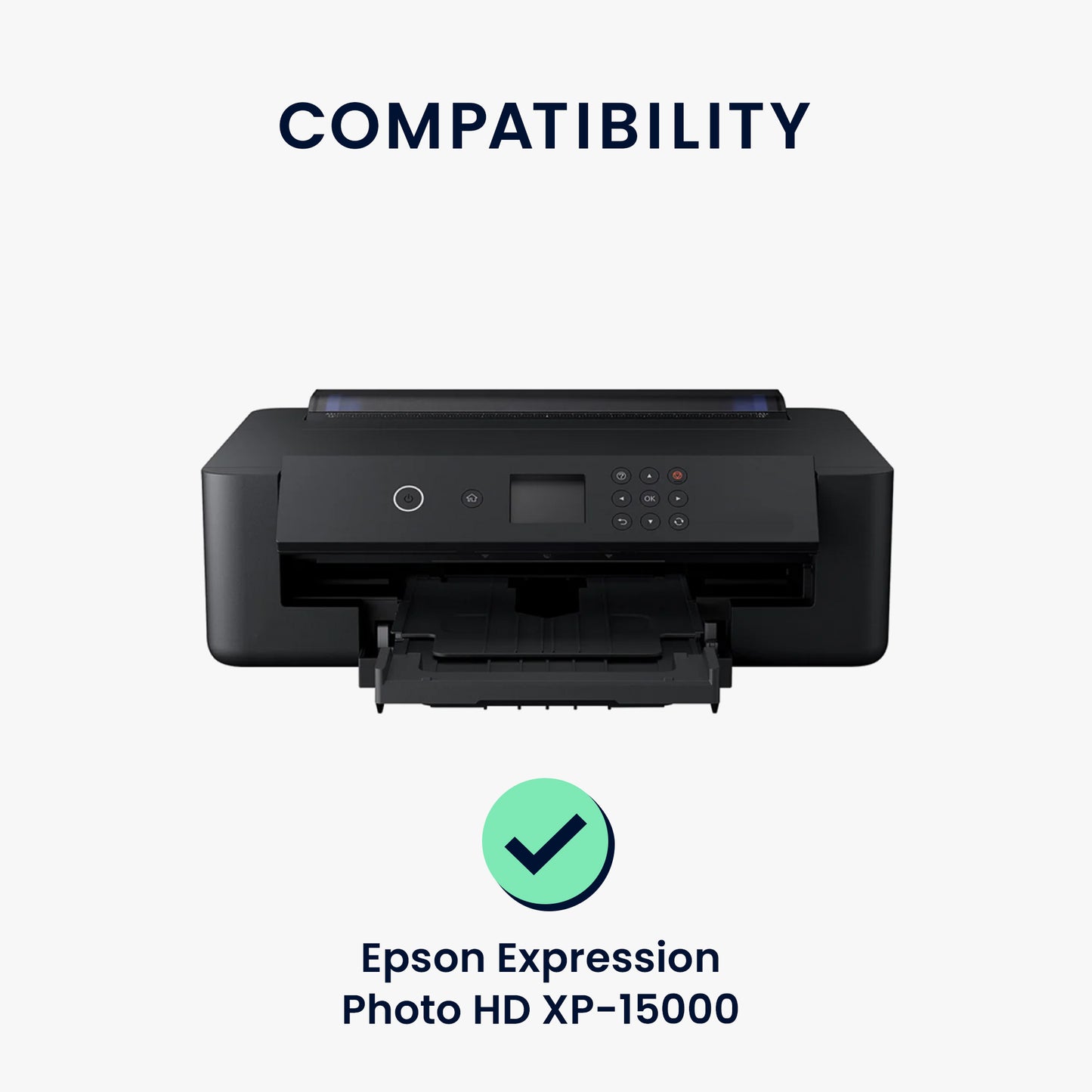 kwmobile Cover compatible with Epson Expression Photo HD XP-15000 - Printer Cover Case - Dust Protection Cover Protective Hood