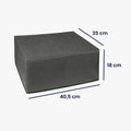 kwmobile Cover compatible with Brother MFC-J1170DW / MFC-J1010DW / MFC-J1012DWI - Printer Bag Case - Dust Cover Protective Cover