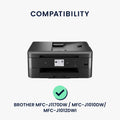 kwmobile Cover compatible with Brother MFC-J1170DW / MFC-J1010DW / MFC-J1012DWI - Printer Bag Case - Dust Cover Protective Cover